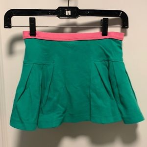 Little Miss Tennis girls size xs or 6 tennis skirt. Cotton, washable, preppy.